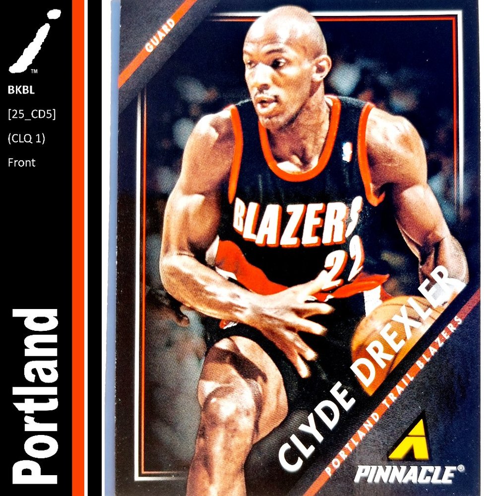 Portland Trailblazers (Clyde Drexler) - BKBL [25_CD5]